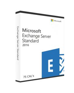 Microsoft Exchange Server 2016 Standard with 75 CAL's