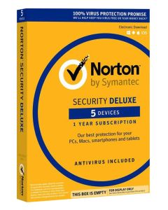 Norton Security Deluxe 5-Devices 1 Year