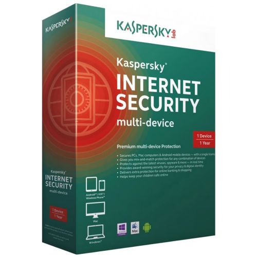 Kaspersky Internet Security Multi-Device 1-Device 1 year