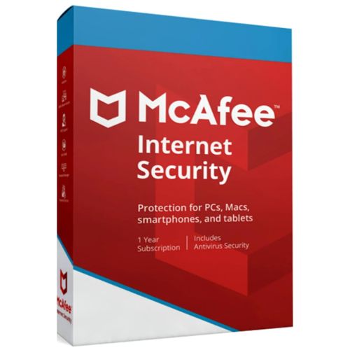 McAfee Internet Security 3-Devices 1 Year