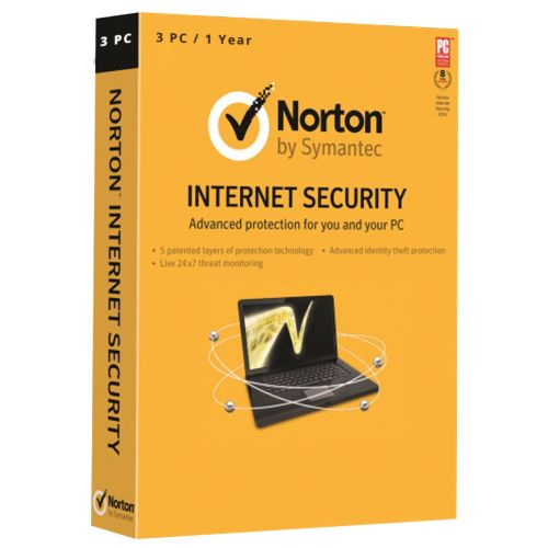 Norton Internet Security 3-PC 1 year