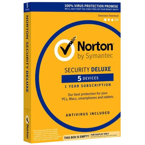 Norton Security Deluxe 5-enheter 1 år