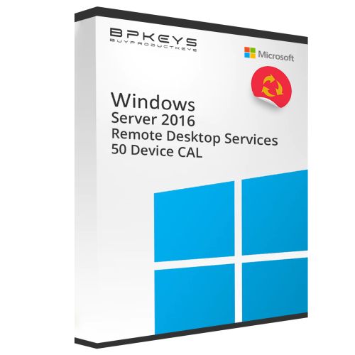Windows Server 2016 - Remote Desktop Services - 50 Device CAL	