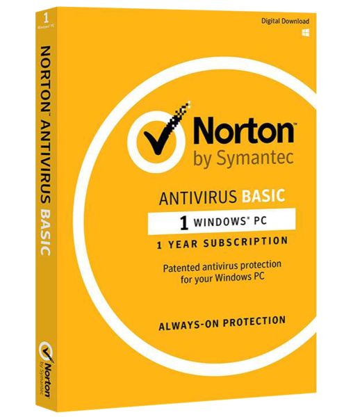Norton Antivirus 1-PC 1-Year