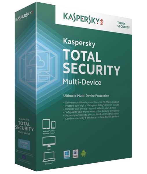 Kaspersky Total Security Multi-Device 5-Devices 2 years