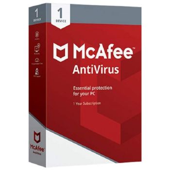 McAfee AntiVirus Protection 1-PC 1 Year