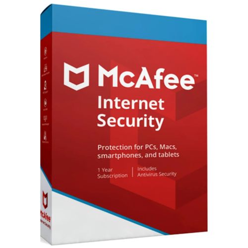 McAfee Internet Security 3-Devices 1 Year	